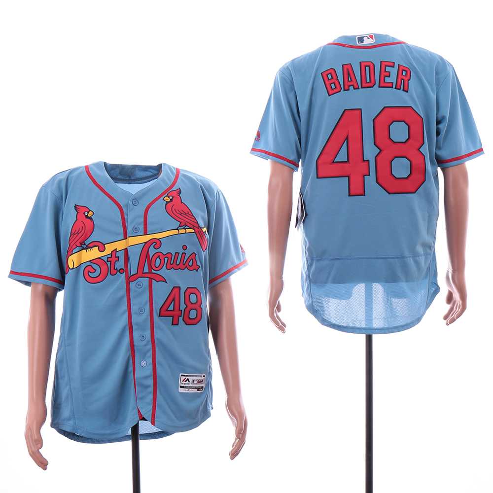 Cardinals 48 Harrison Bader Light Blue Flexbase Jersey Sguo,We sell and wholesale Cardinals 48 Harrison Bader Light Blue Flexbase Jersey Sguo on line form chian!